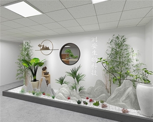 歷下潤(rùn)安生物科技辦公室裝修案例