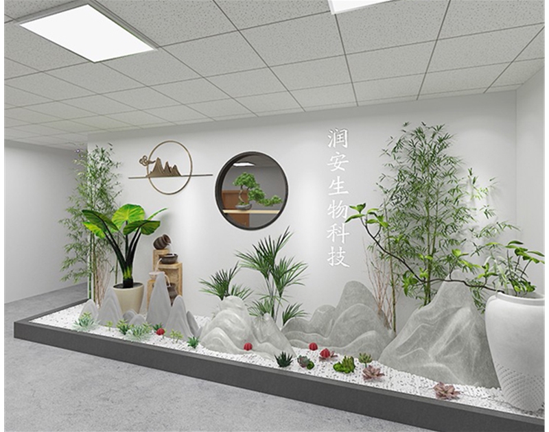 歷下潤安生物科技辦公室裝修案例