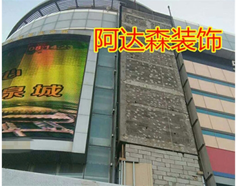 歷下商場(chǎng)大廈觀光電梯安裝施工