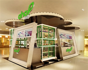 歷下濟(jì)南和諧廣場(chǎng)內(nèi)甜品店裝修